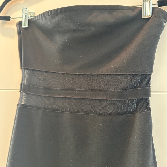 Revolve By the way Superdown black Magdalena Strapless Bandage Midi Dress XS - Picture 14 of 17